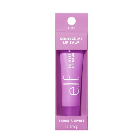 Elf Cosmetics Squeeze Me Lip Balm (grape) -6g